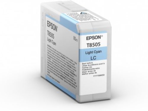EPSON SureColor SC-P800 Cartucho Cian claro , Epson , EPSC13T850500 , 10343914902